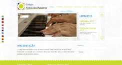 Desktop Screenshot of aldeiadospandavas.com