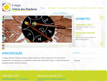 Tablet Screenshot of aldeiadospandavas.com